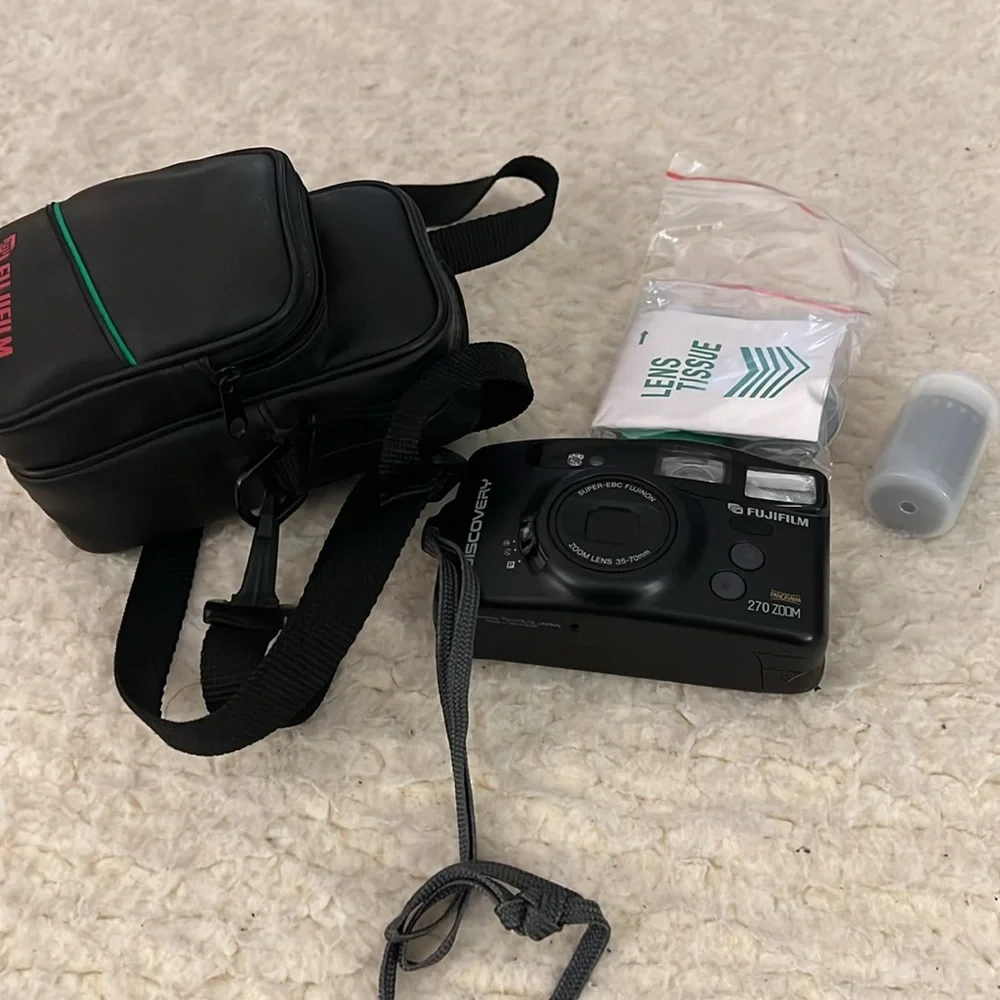 Fujifilm. 35 millimeter camera kit.
